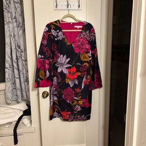 Fun multi-colored Trina Turk party dress